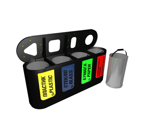 Урна для раздельного сбора мусора 